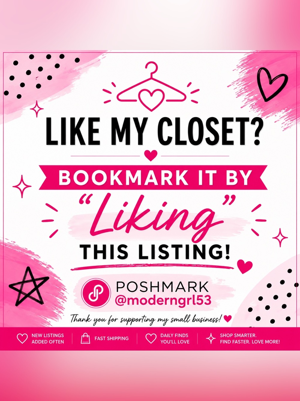 Welcome to @moderngrl53! Please Read Before Shopping!